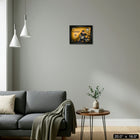 Frameworth Sidney Crosby Pittsburgh Penguins PhotoGlass with Game-Used Net - 20" W x 16" H-Premium PhotoGlass display with authentic NHL game-used net embedded in frame