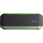 HP Poly Sync 40 Wireless USB-A/USB-C Speakerphone - Black-Three-microphone array