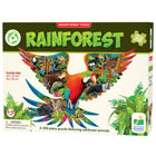 University Games The Learning Journey Wildlife World: Rainforest - Wildlife World Rainforest Puzzle - Fun Rainforest Puzzle For Toddlers-Builds tactile, motor, thinking and learning skills