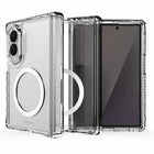ITSKINS Hybrid_R Hinge Clear with Magnets Case - Galaxy Z Fold 8 - Clear-Made from 100% recycled materials