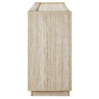 Modway Hollis 59" Travertine Sideboard - Travertine-Non-Marking Foot Pads