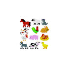 Silver Lead-Sandy Lion Stickers - Farm Animals-Sticker Sheets