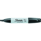 Sharpie Permanent Markers - Chisel Tip - Black - 12 Pack-Permanent on most hard-to-mark surfaces
