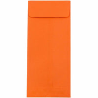 JAM Paper #10 Policy Envelopes, 4 1/8 x 9.5, Brite Hue Orange Recycled, 500 Pack (15887H)-Product Type: Recycled Envelope