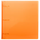 JAM Paper Plastic 2" 3-Ring Binder - Orange -This document holder is a staple for all of your projects, assignments, memos, school work, and any other important documents that need to be kept safe