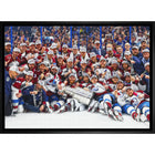 Colorado Avalanche 2022 Stanley Cup Champions - Framed Canvas - 31" x 22"-Premium canvas print with gallery-wrapped edges