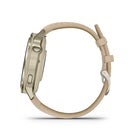 Garmin Venu 4 Smartwatch - 41 mm - Lunar Gold with Bone Silicone Band and Light Sand Leather Band-Hrv status: Gain a deeper understanding of your overall health through heart rate variability while you sleep
