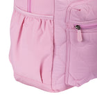 Pep Rally 18" Quilted Backpack - Sweet Boho - Pink-Adjustable shoulder straps offer support and comfort