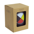 Oscardo Medicine Wheel Art Tumbler-Maintains beverage temperature, keeping drinks hot up to 3 hours and cold up to 9 hours