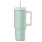 GROSCHE Aspen Insulated Water Tumbler with Handle - 40 oz. - Seafoam Green-40oz capacity