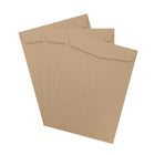 JAM Paper 10 x 13 Open End Catalog Envelopes with Gum Closure, Recycled Brown Kraft, 25 Pack (6315603A)-Quantity: 25 envelopes per box