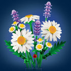 LEGO Botanicals Daisies-Kids can display the LEGO flower bouquet proudly as bedroom or desk decor