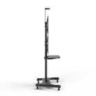 Kanto Mobile TV Cart with Keyboard Tray & Camera Shelf - 40" to 70" Display-Accommodates VESA sizes from 100x100 to 600x400