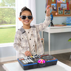 VTech Kidi Star DJ Mixer Pro - French-Play built-in games, set off the party lights, plug in headphones for quieter play