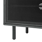 Modway Kurtis 67" TV and Vinyl Record Stand - Charcoal-9