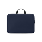 Bugatti Commuter Series Laptop Sleeve - 13"/14" - Navy-Metal zipper pullers