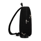 Bugatti Sling Bag with lockable zippers- Black-Organizational pockets