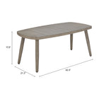 Zuo Foret Coffee Table - Brown-6