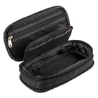 Pep Rally Expanding Pouch - Black-Large Capacity: Elastic loops, mesh pockets, zipper pockets, and expandable bottom provide multiple storage opportunities