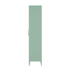Manhattan Comfort Naomi Modern Accent and Storage Cabinets - Green - Set of 2-30 Day Limited Manufacturer's Warranty