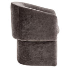Modway Verity Barrel Back Chenille Dining Armchair - Chocolate Brown-7