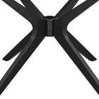 Modway Crossroads Round Wood Coffee Table - Black-7