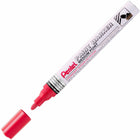 Pentel Paint Marker - Medium Point - Bullet Tip - Red Ink-Quick Drying
