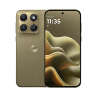 Motorola Edge 2026 - 128GB - PANTONE Martini Olive - Bell and Virgin Plus-Elegantly thin and light with the latest Pantone colour in a twill-inspired finish, and backed by worry-free protection