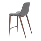 Zuo Magnus Counter Stool - Slate Grey/Walnut - Set of 2-7