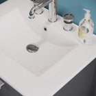 Modway Laguna 24" Bathroom Vanity - Grey/White-Non-Marking Foot Caps