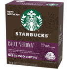Nespresso Starbucks Vertuo Caffe Verona Capsules - 8 Pack-10g per capsule