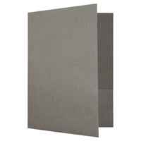 JAM Paper 2 Pocket Linen Folders, Gray, 50 Pack-Grey Linen Folders