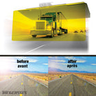 Bell + Howell Tacvisor Anti-Glare Polarized HD Anti-UV Windshield Sun Guard and Sunglasses Kit-Time tac sunglasses: lightweight wraparound glasses help block sun glare and uv rays for crisp vision on the road, at work sites, or outdoors