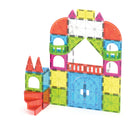 Magna-Tiles City Center 110-Piece Magnetic Construction Set-Always Compatible: All pieces are compatible with and complementary to all other MAGNA-TILES sets, including our fan favorite Castle DLX, Metropolis, Downhill Duo and Classic sets