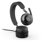 JLab Epic Work ANC Wireless On-Ear Headset - Graphite-2-in-1 Docking System: Charging + USB Hub