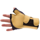 Impacto 704-20 Fingerless Impact Glove W/wrist Support, Extra Large-1 pair per pack
