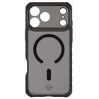 ITSKINS Hybrid_R Vapor Compatible with MagSafe Case for iPhone 17 Pro - Smoke-Compatible with MagSafe chargers and accessories