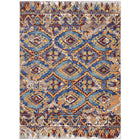 Modway Centehua Distressed Southwestern Aztec Area Rug - 8 ft W x 10 ft L - Multicolored-Colorful Southwestern Aztec Area Rug