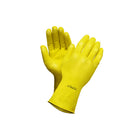 Ronco Hospeco Latex Gloves - Natural - Large - 12 Pack-Compliant for contact with food Chemical and solvent resistant
