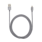 iStore Sync & Charge Lightning Cable, Space Grey-Sync & Charge