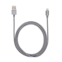 iStore Sync & Charge Lightning Cable, Space Grey-Sync & Charge