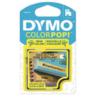 DYMO ColourPOP! D1 Tape 1/2" x 10' - Black On Gold-D1 Plastic Label Tape