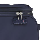 Bugatti Amsterdam 2-Piece Softside Luggage Set - Navy-Built-in TSA-approved combination lock for extra safety