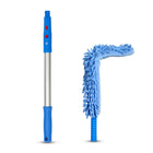 Gritt Commercial 22" Flexible Wand Duster - Microfiber and Chenille Sleeve - 20" Pole-Sleeves are machine washable