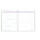 Orange Circle Studio 2027 Just Right Monthly Planner - 9-3/4" x 7-1/2" - Bella Flora - Bilingual-6