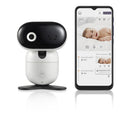 Motorola PIP1010 Connect Wi-Fi HD Smart Motorized PTZ Baby Monitor Camera - Camera Only - White-24-hour event monitoring and streaming with Motorola Nursery App