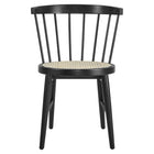 Modway Lykke Curved Spindle Back Dining Chairs - Black - 2 Pack-9