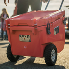 RovR RollR 60 Quart Wheeled Hard Cooler with Tow Handle - Matcha-9