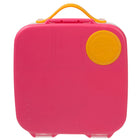 b.box - Lunchbox - Strawberry Shake-Unique flexi fruit holder fits a whole apple or banana – no need to slice or compromise