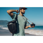 Peak Design Everyday Backpack Zip - 20 L - Black-100% recycled 400D weatherproof shell keeps everything safe. Integrated luggage carry pass-through